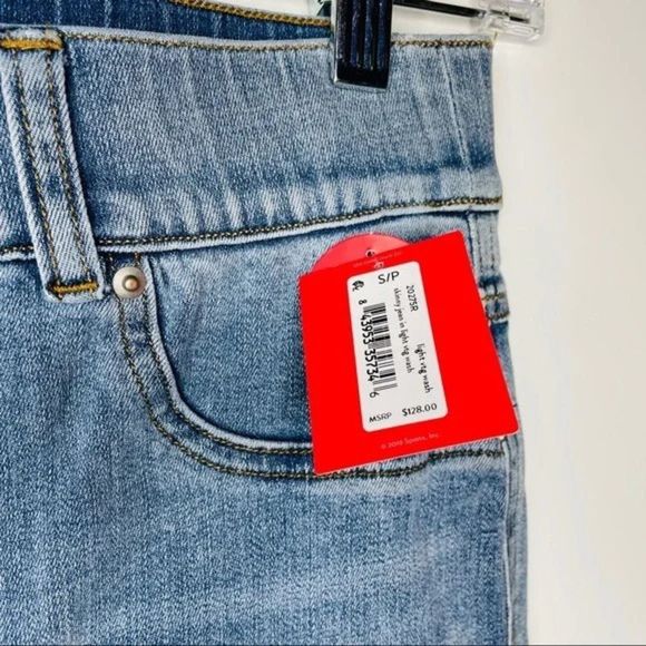 SPANX Skinny Jeans - High waisted -NWT - Light Blue- Size: SP - Picture 5 of 7